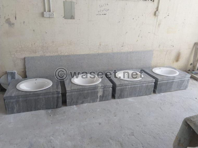 Installation and manufacture of washbasins and kitchens with stairs 10