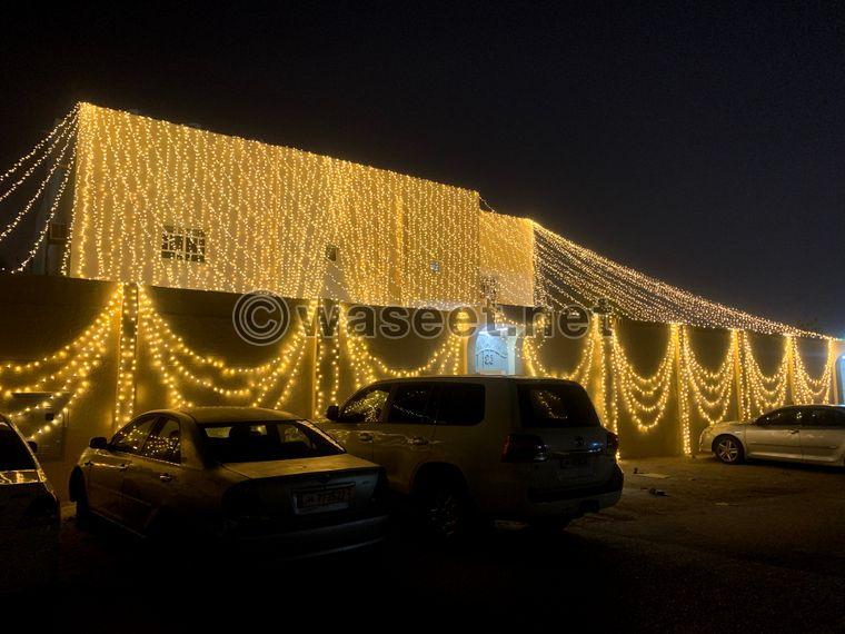 Lighting decoration for wedding and occasions  0