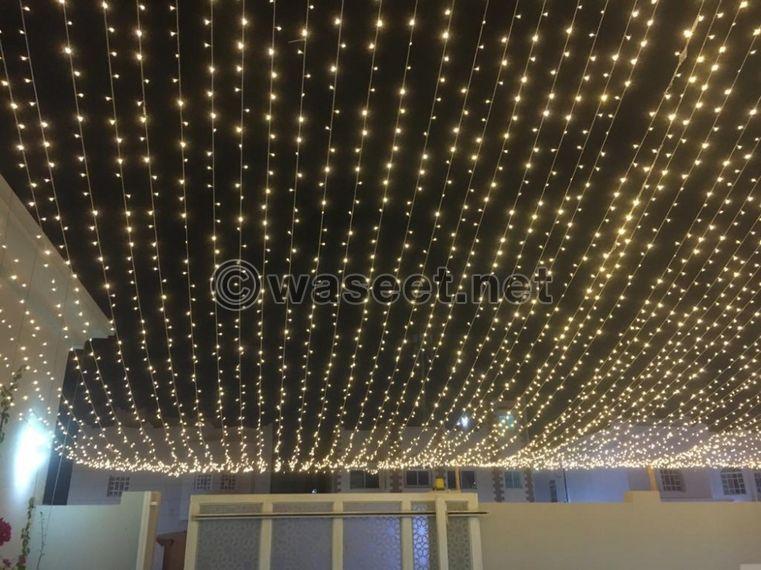 Lighting decoration for wedding and occasions  7