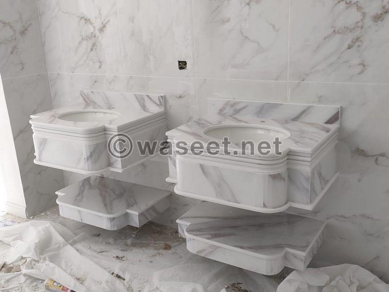 Marble and granite decorations  3